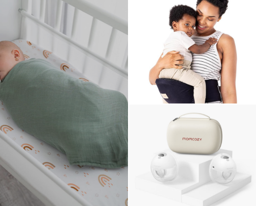 Baby must- haves straight from mom-life cover photo collage