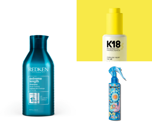 Hair care 🧼 cover photo collage