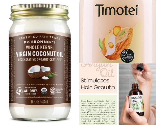 My Hair Care Essentials cover photo collage