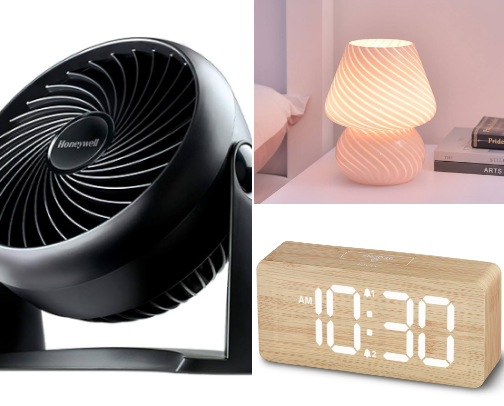 Dorm Room Essentials cover photo collage