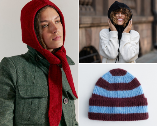 Cool girl guide for Winter accessories cover photo collage