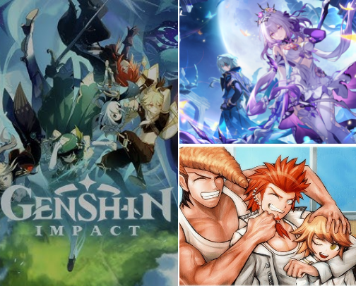 Fav games cover photo collage