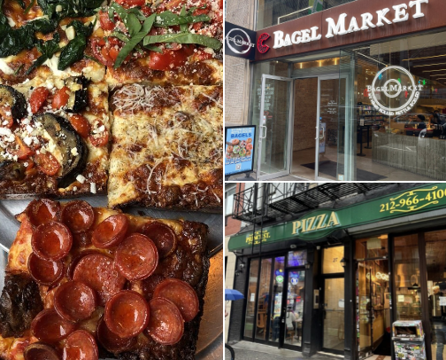 Food/drinks in Manhattan :D cover photo collage