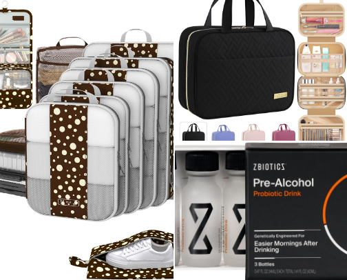 Travel essentials cover photo collage