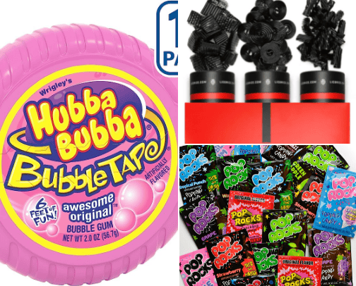 Yummy!! Candy,Snacks,Food !! cover photo collage