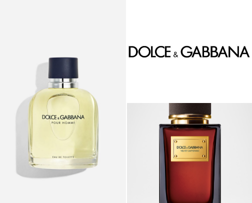 Dolce and Gabbana cover photo collage