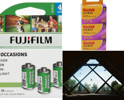 my camera bag: overpacked & proud 🎞️ cover photo collage