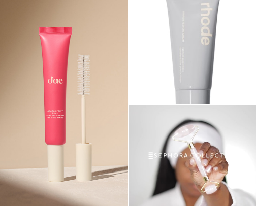 "Aesthetic Makeup Finds for Clean Girl Look" cover photo collage