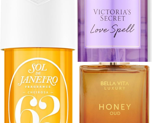 Amazon Perfume Favorites for Women cover photo collage