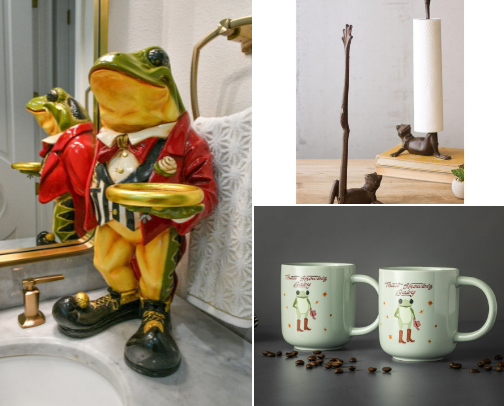 Everything frogs because why not! 🐸 cover photo collage