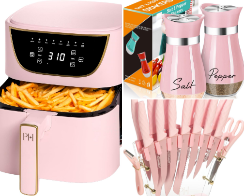 🎀Pink Girl Amazon Essentials🎀 cover photo collage