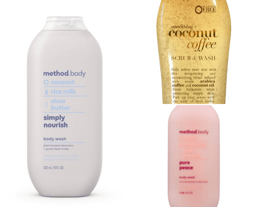 Shower gel must haves cover photo collage