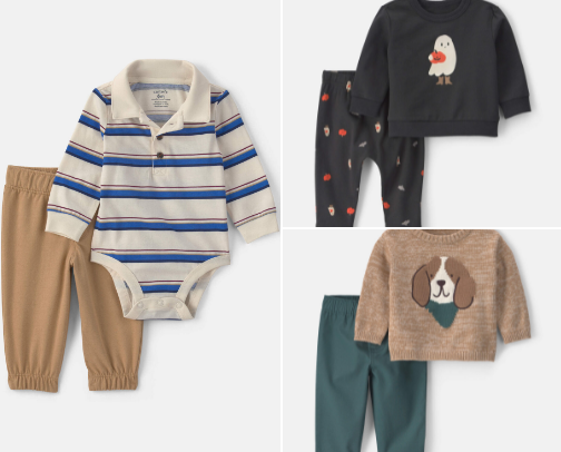Baby Boy's Fall Wardrobe cover photo collage