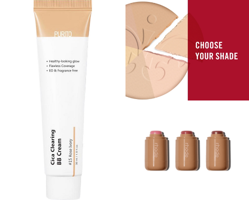 Daily makeup routine as an acne prone girly cover photo collage