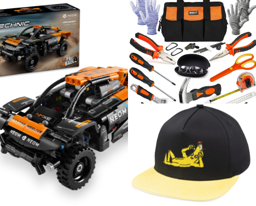 Boy toys cover photo collage