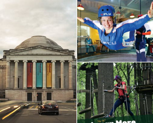 Things To Do in the DMV area cover photo collage