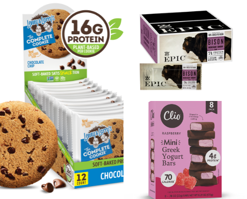 Protein Snacks for Mommy and Toddler cover photo collage