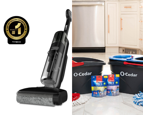 My Go-To cleaning products cover photo collage
