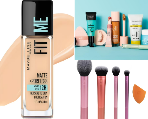 Makeup essentials! cover photo collage