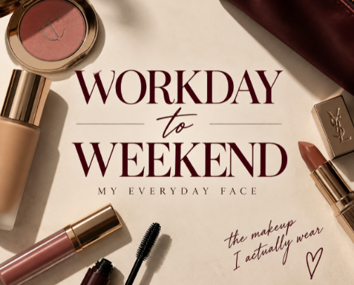 Workday to Weekend: My Everyday Face cover photo collage