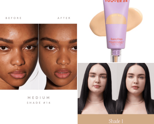 Everyday natural makeup  cover photo collage