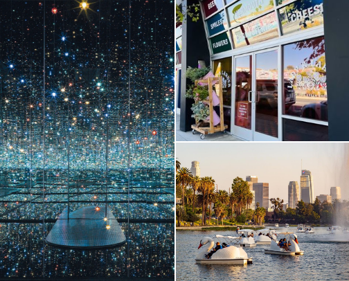 L.A., L.A Baby ☀️ | Must-visit things, coffee, and more! cover photo collage