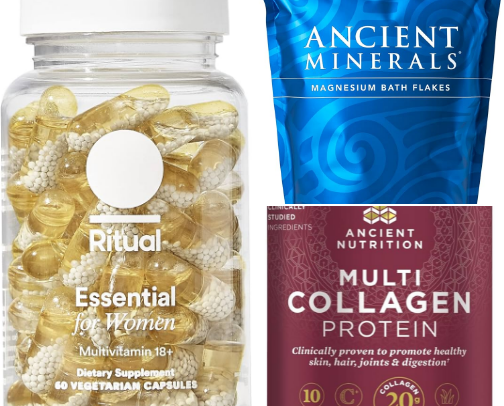 My Tried & Loved Daily Wellness Essentials cover photo collage
