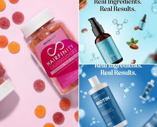 15 Hair Growth Products Every Woman Needs – Strong, Healthy & Shiny Hair cover photo collage