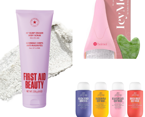 POV: your skincare routine said it wants to try something new 🧴 cover photo collage