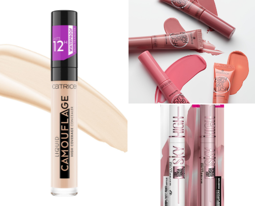beauty, make up cover photo collage