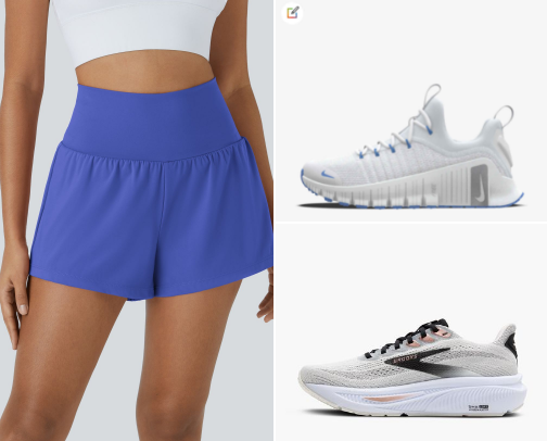 My Favorite Athletic Looks cover photo collage