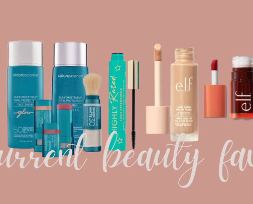 Beauty Favs cover photo collage