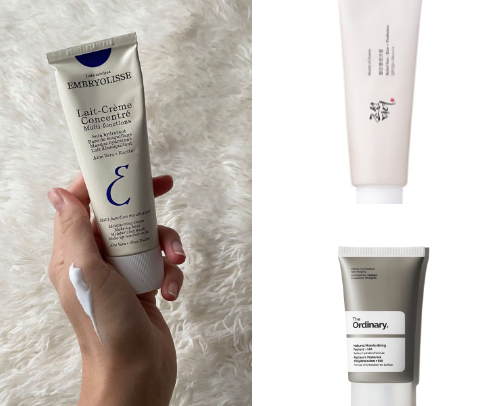 Skin care cover photo collage