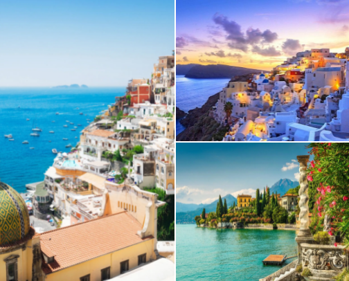 ✨ The Dream Destination List ✨ cover photo collage