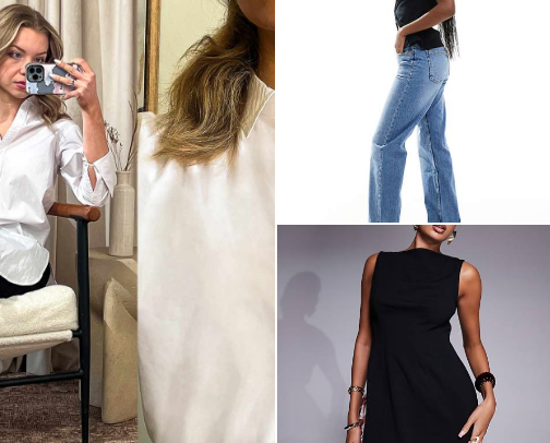 Women's wardrobe essentials cover photo collage