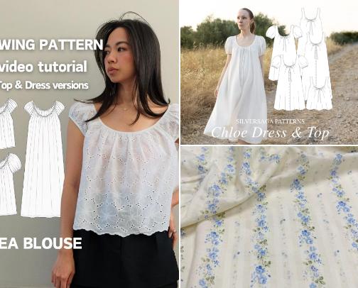 Summer Mini Dress cover photo collage