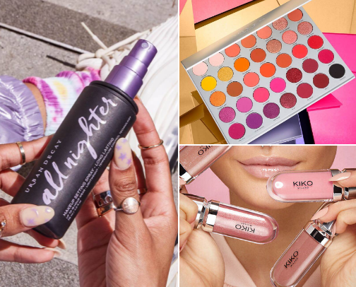 Makeup 💋 cover photo collage