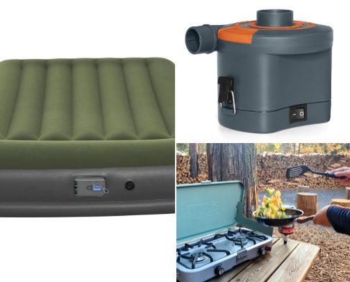 car camping 🌲☀️🚙🏕️🏔️ cover photo collage