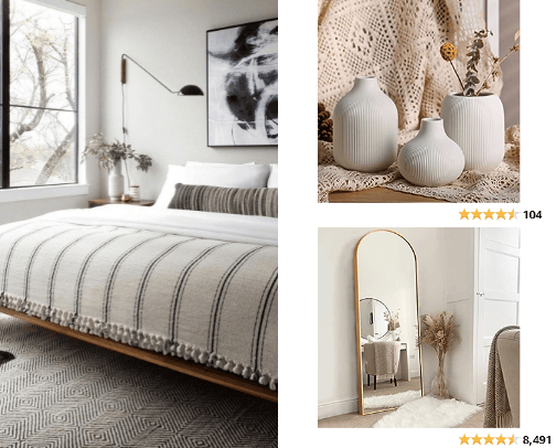 Home decor cover photo collage