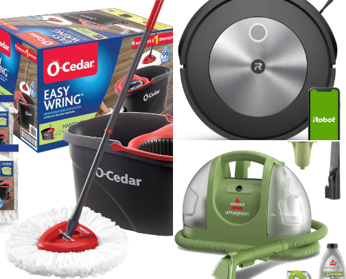 Deep Cleaning Gadgets: Clean Faster, Live Better cover photo collage