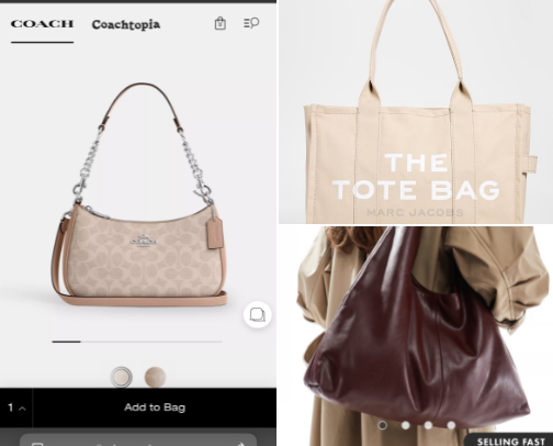 Bags cover photo collage