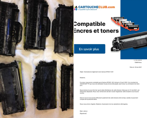 Cartouche Club cover photo collage
