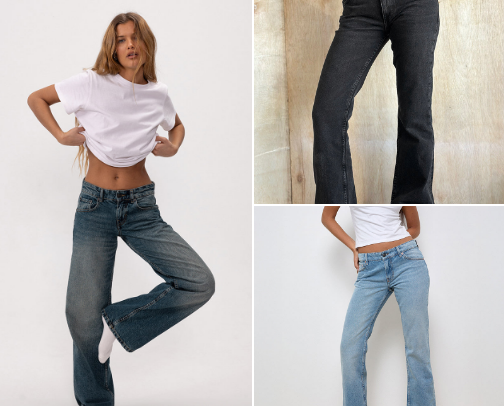 My all-time favorite jeans cover photo collage