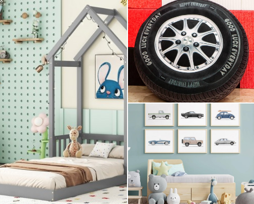 Big Boy Room Upgrade cover photo collage