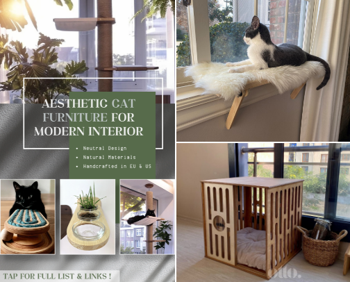 Aesthetic Pet Furniture That Matches Modern  Minimalist Decor cover photo collage