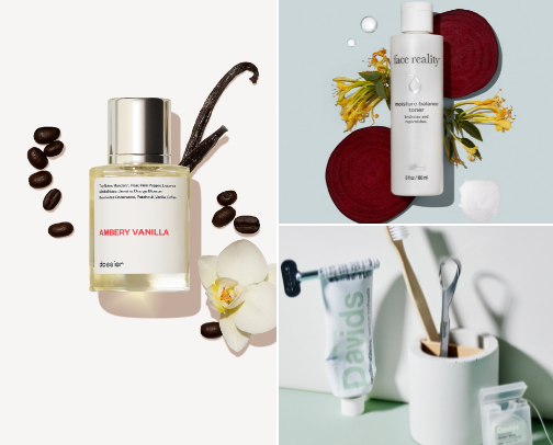 A Simple Girl’s Beauty + Hygiene Essentials 💋 cover photo collage