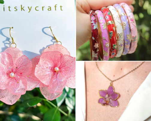 handmade jewlery cover photo collage