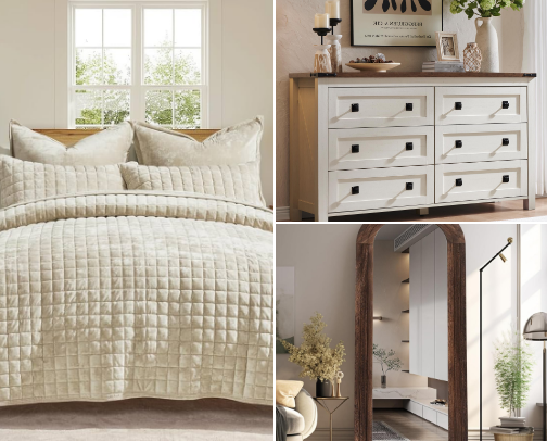 My Farmhouse Bedroom Favorites cover photo collage