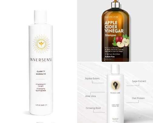 My Curly Comeback: Products That Revived My Curls cover photo collage