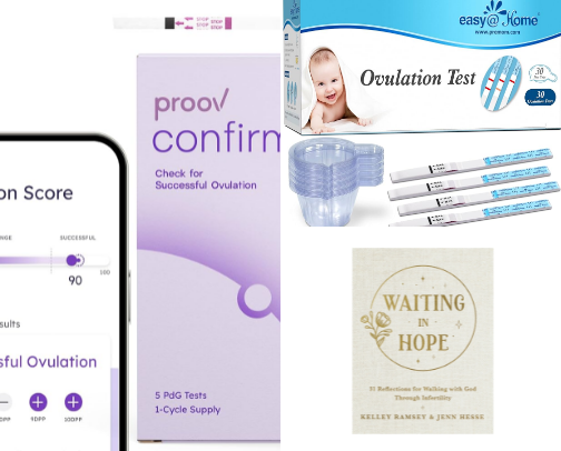 TTC/Infertility Must Haves cover photo collage